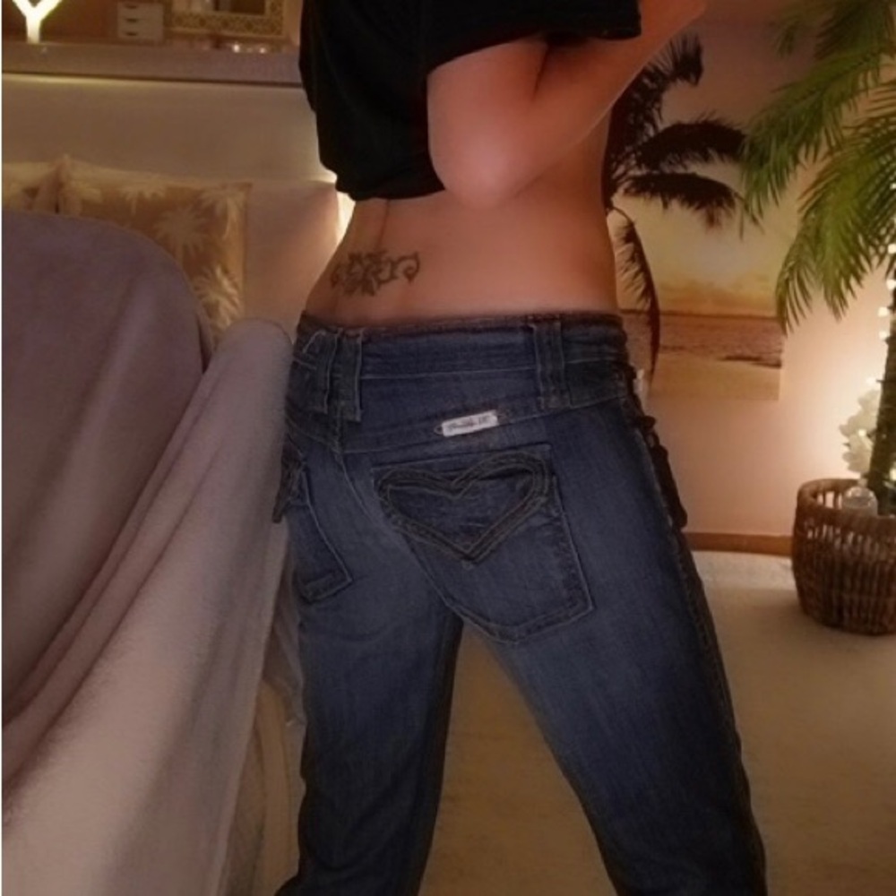 Rare vintage y2k Frankie B heart jeans - Picture 16 of 16